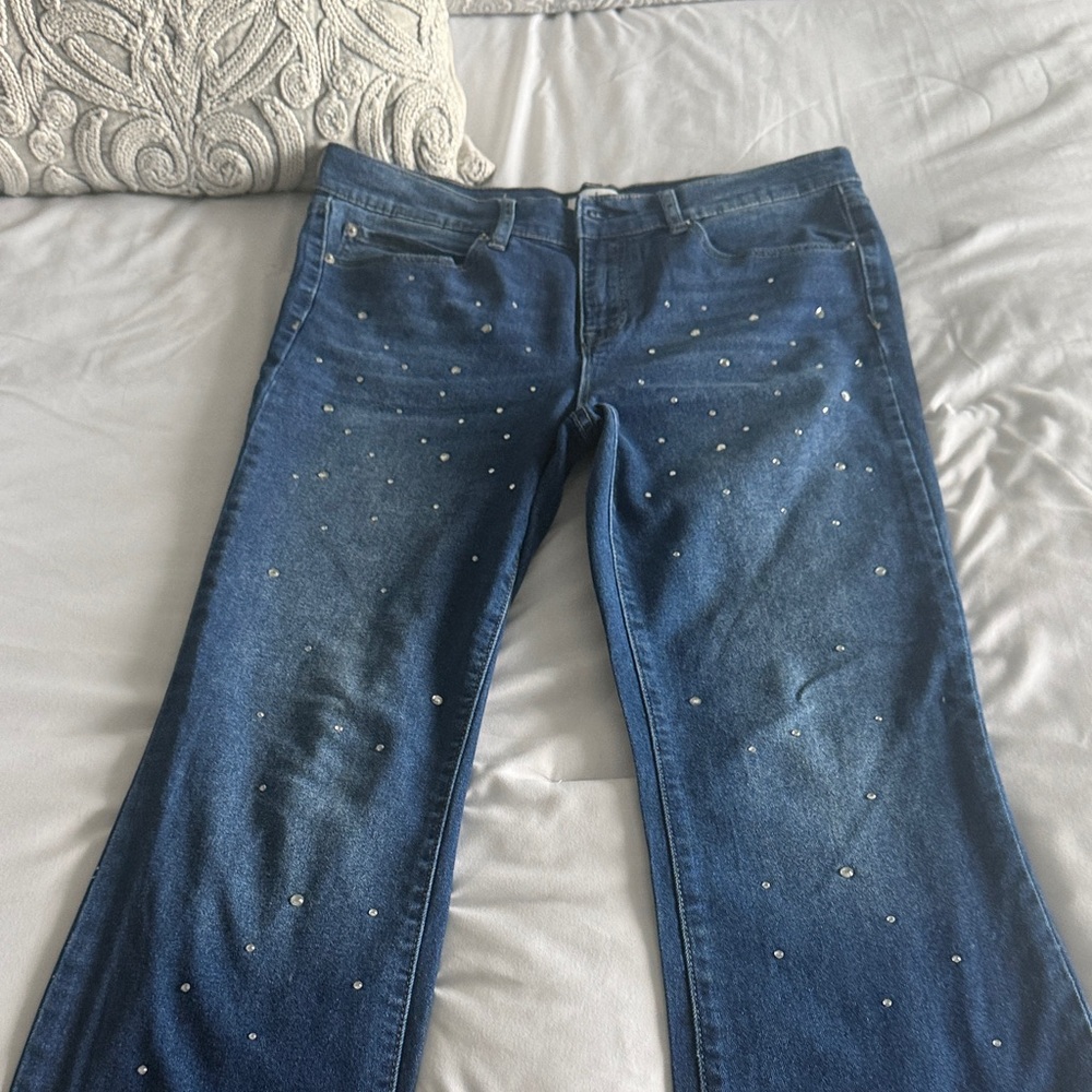 Sparkly jeans
